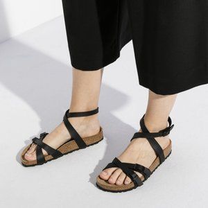 Birkenstock Blanca Black Sandals 35